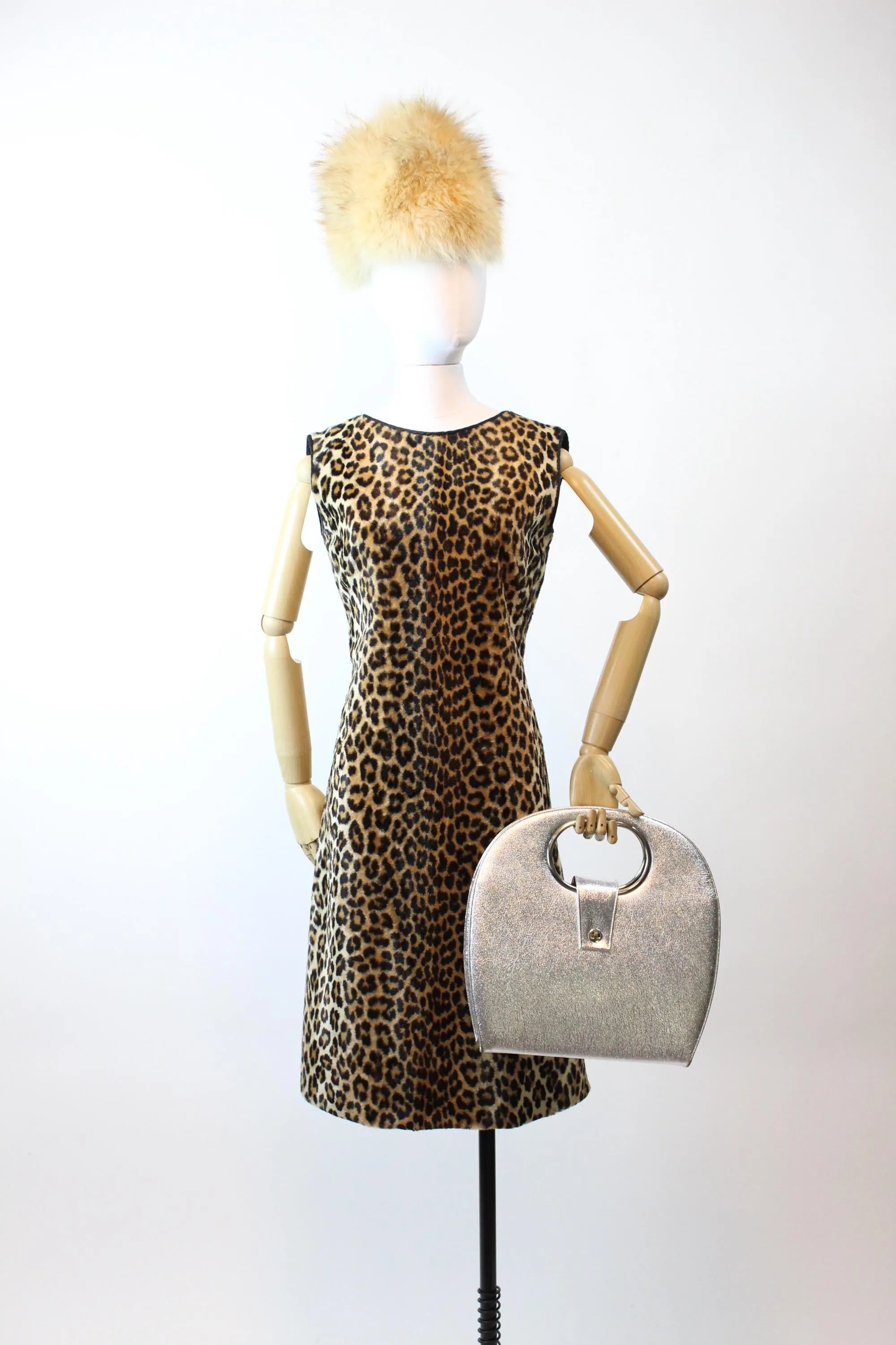1960s STRUCTURED silver FOIL handbag PURSE | new fall winter