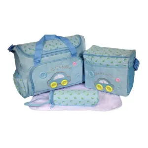 4 Pieces/Set Large Capacity Fashion Baby Diaper Bag Set