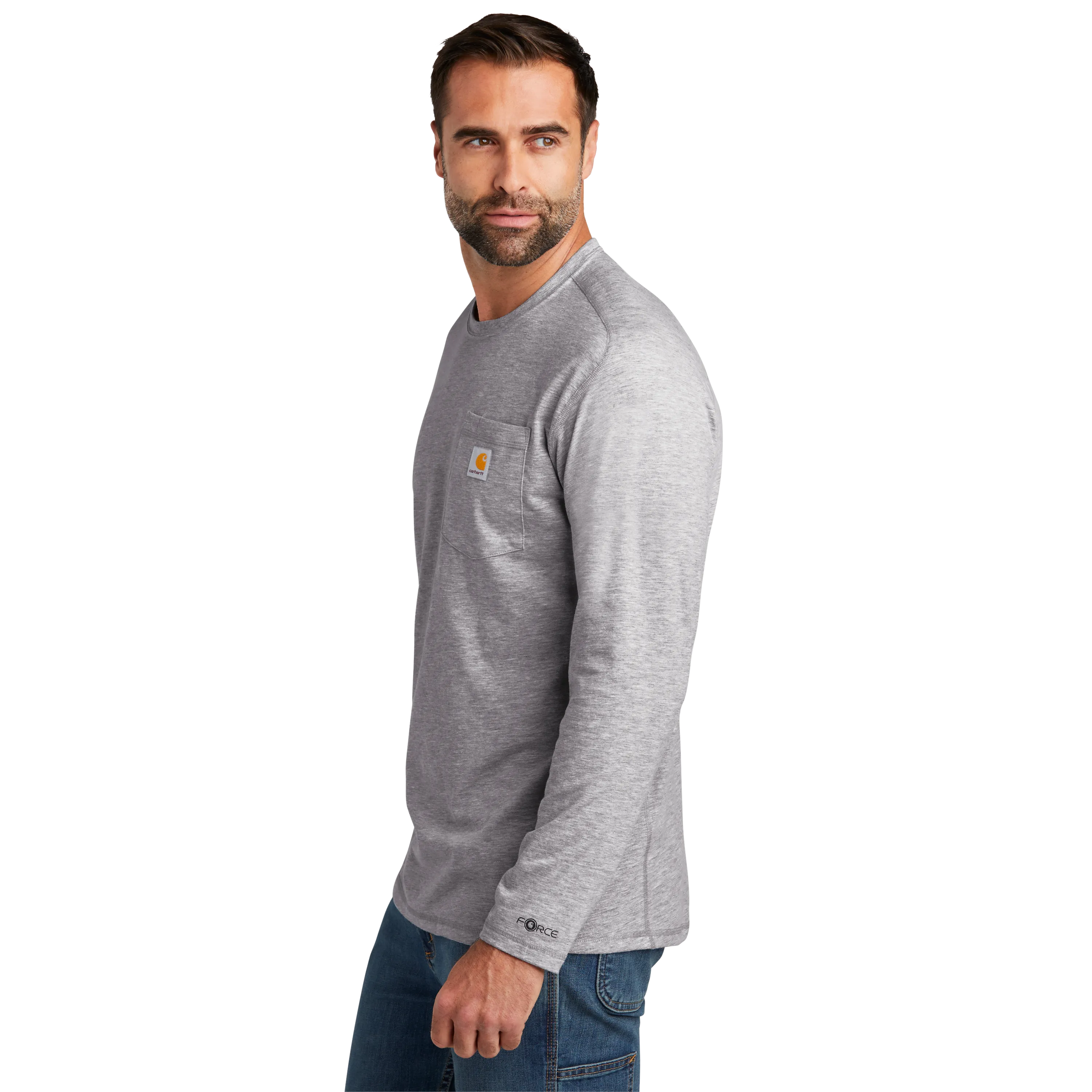 A2417 Force® Long Sleeve Pocket T-Shirt