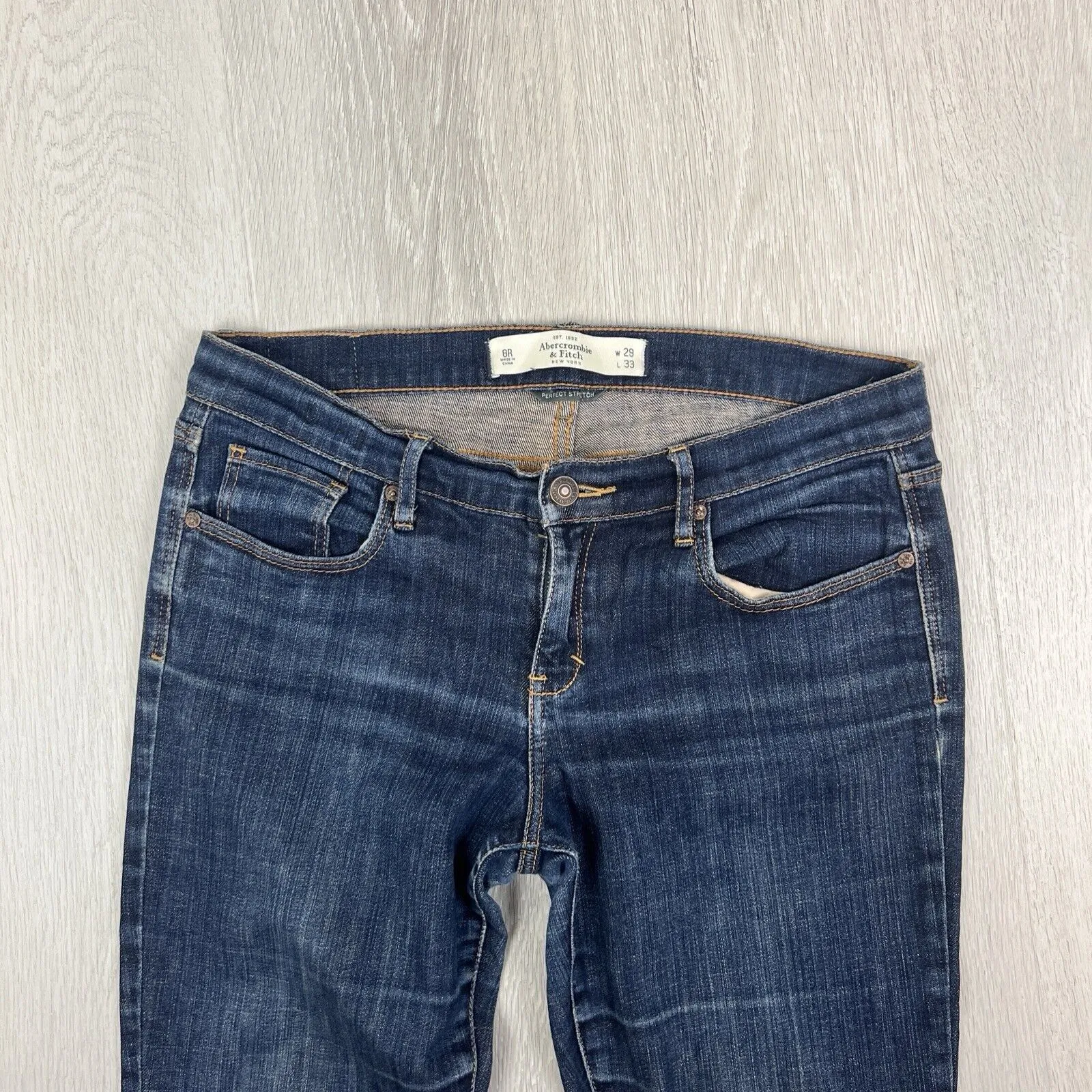 Abercrombie & Fitch Womens Y2K Bootcut Stretch Jeans Size 29
