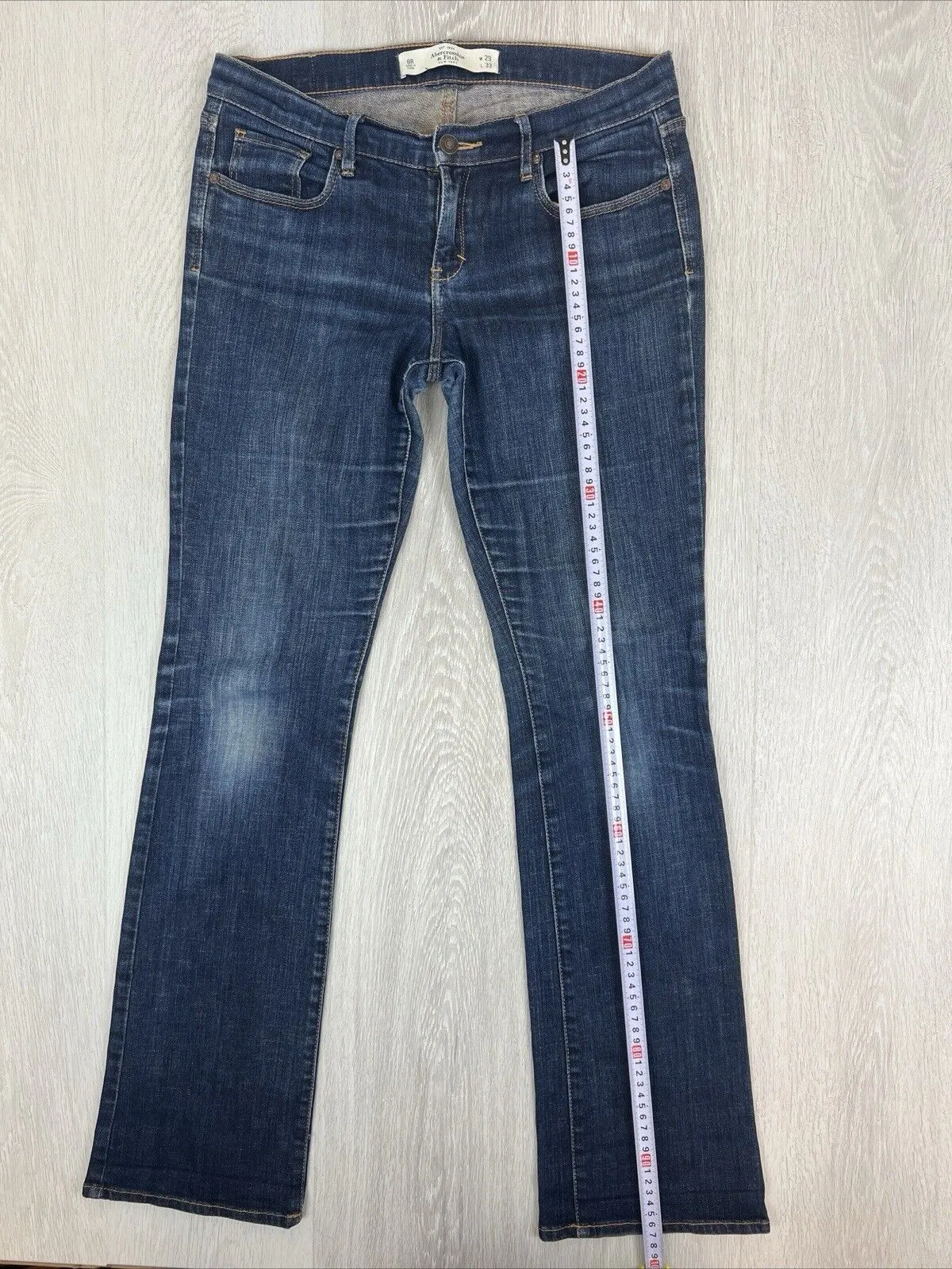 Abercrombie & Fitch Womens Y2K Bootcut Stretch Jeans Size 29