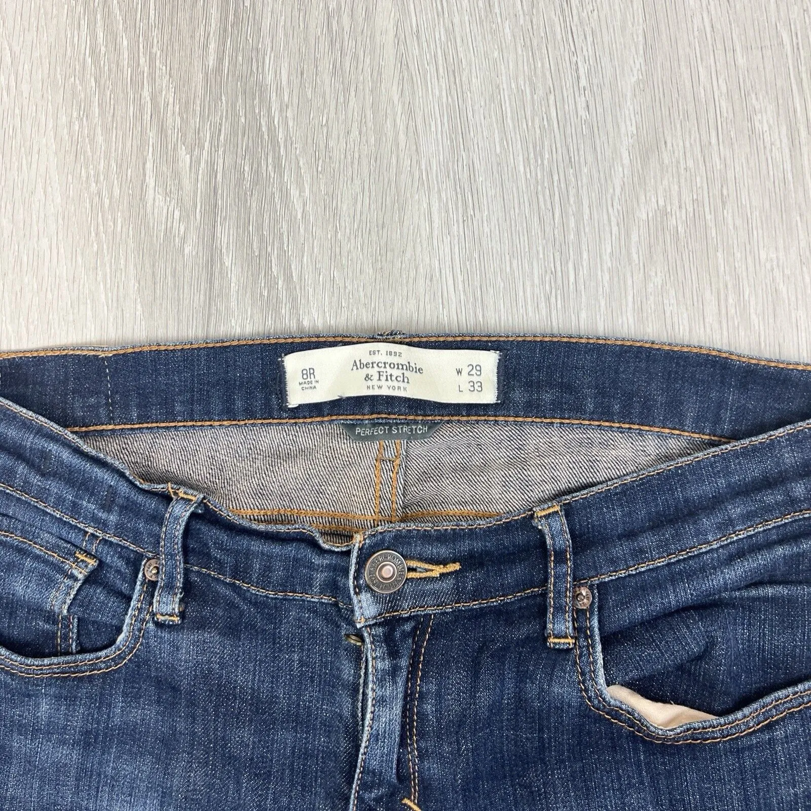 Abercrombie & Fitch Womens Y2K Bootcut Stretch Jeans Size 29