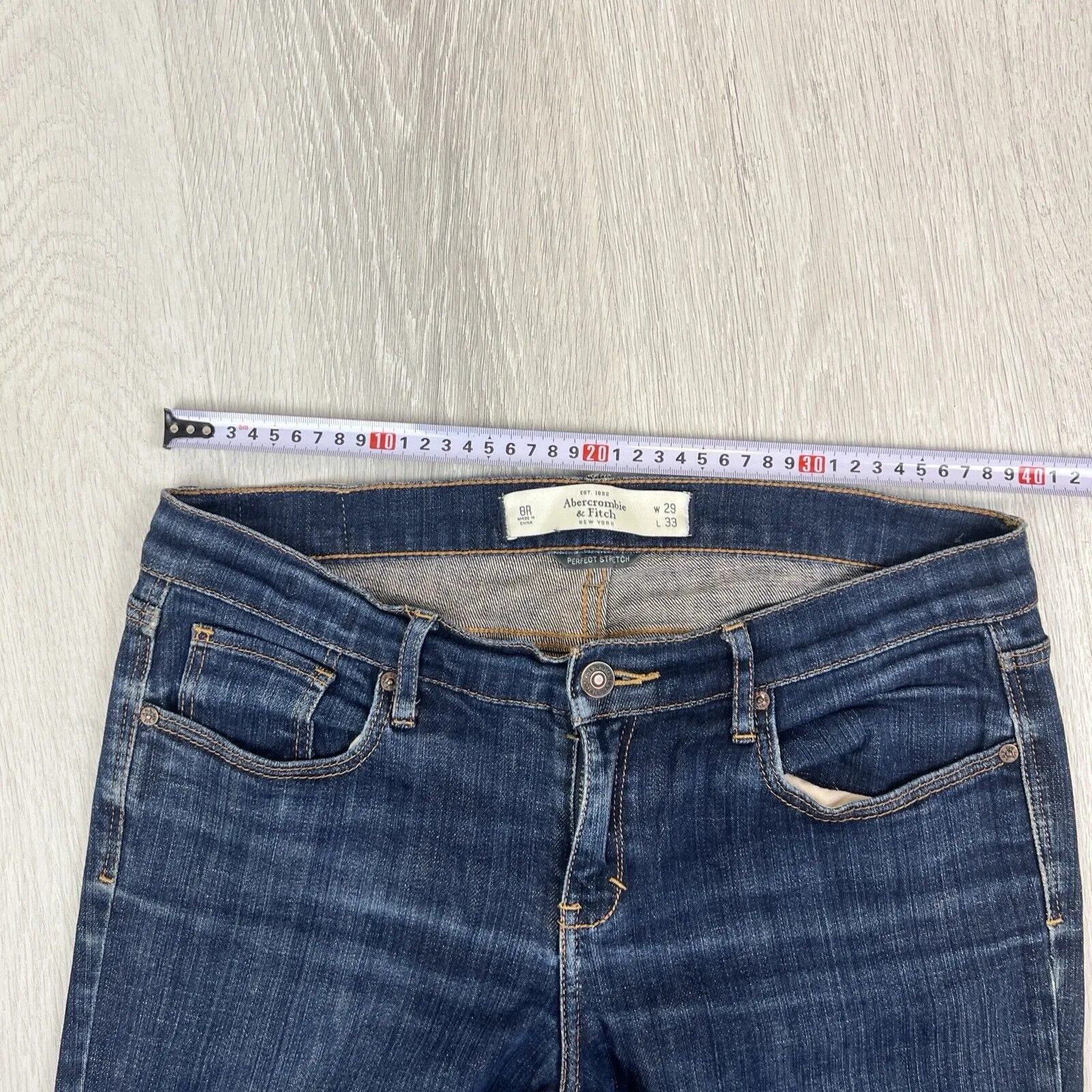 Abercrombie & Fitch Womens Y2K Bootcut Stretch Jeans Size 29