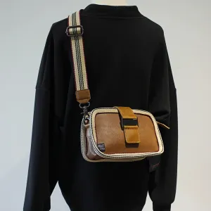 Adjustable Strap Vintage Crossbody Bag
