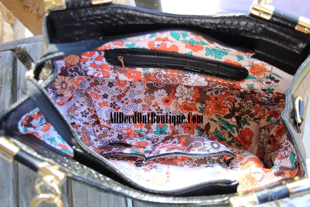 ADO | Black & Gold Classic Purse