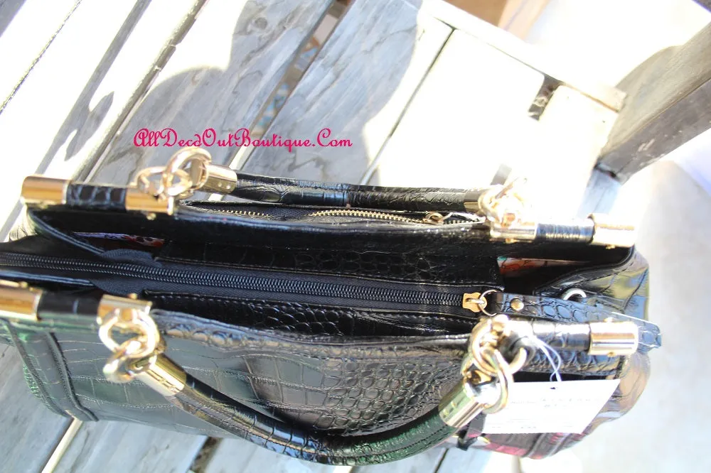 ADO | Black & Gold Classic Purse