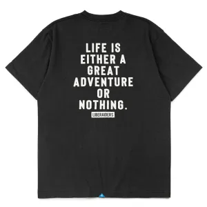 Adventure Pocket Tee | Black
