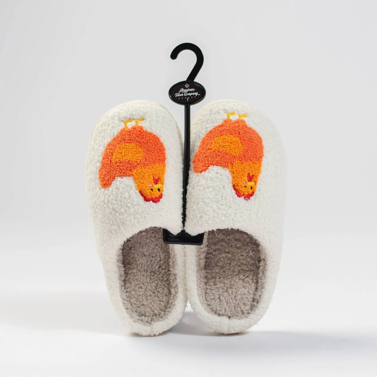 AFC Fuzzy Chicken Slippers