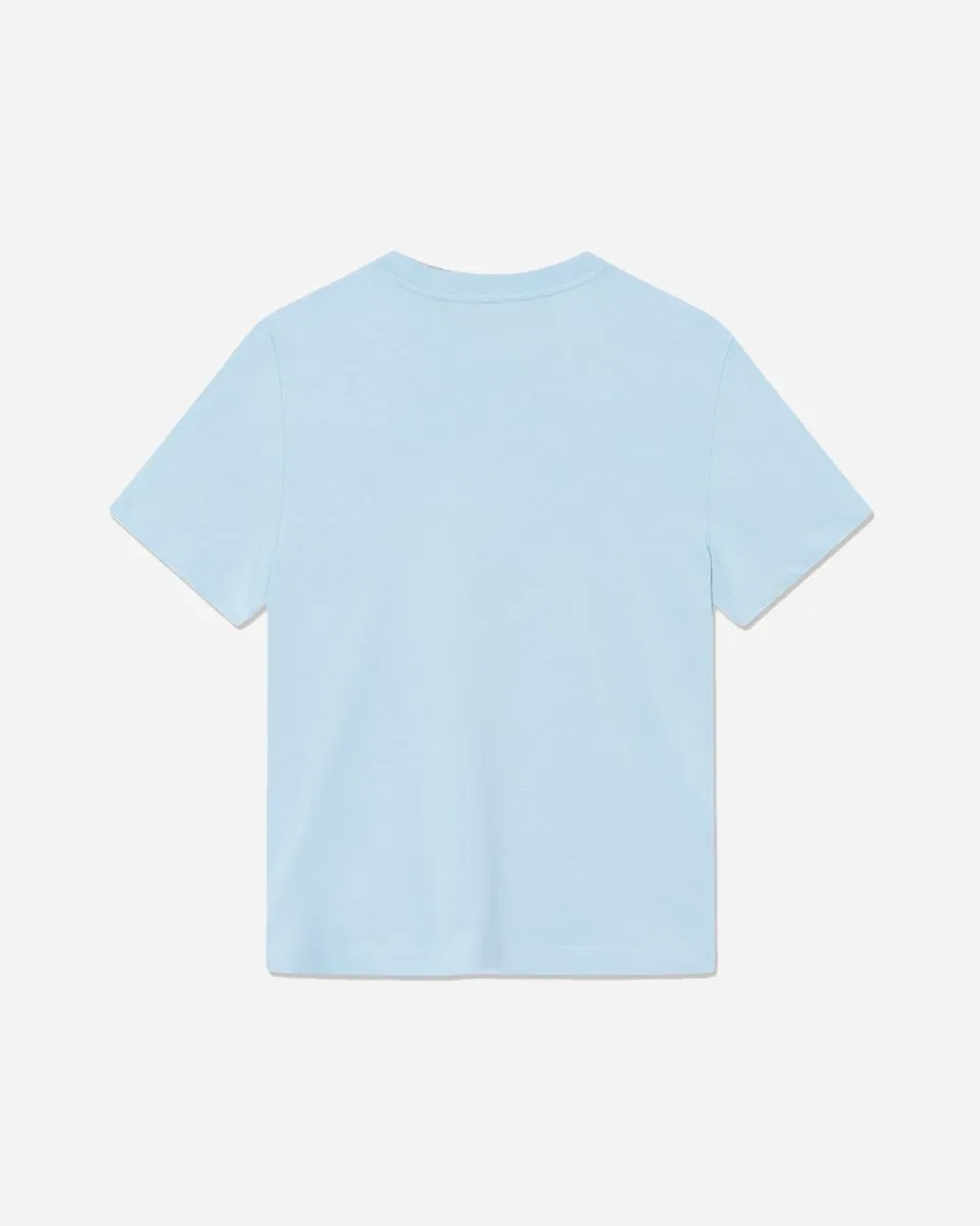 Alma Solid Pocket T-shirt - Sky Blue