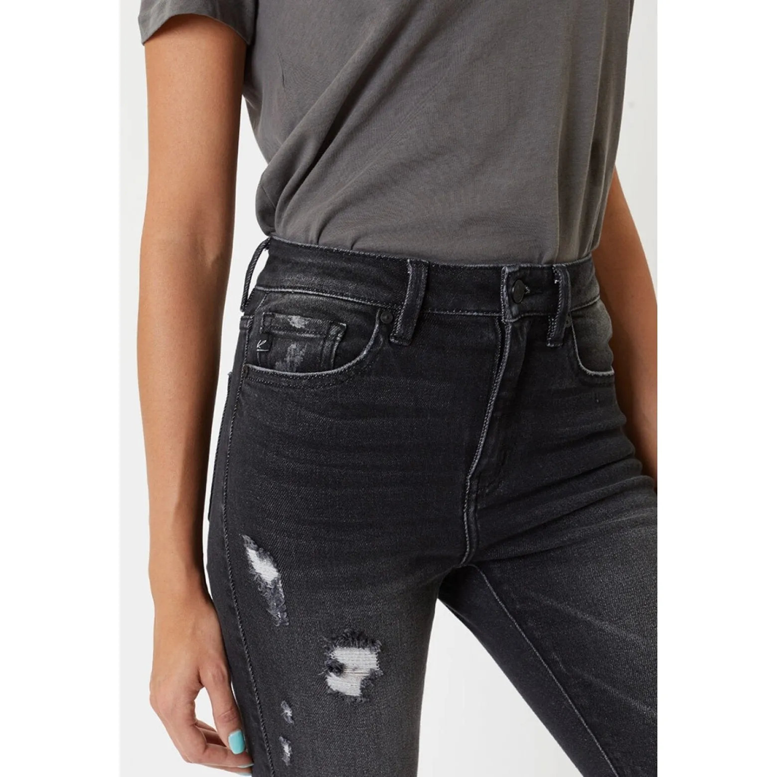 Amber High Rise Ankle Skinny