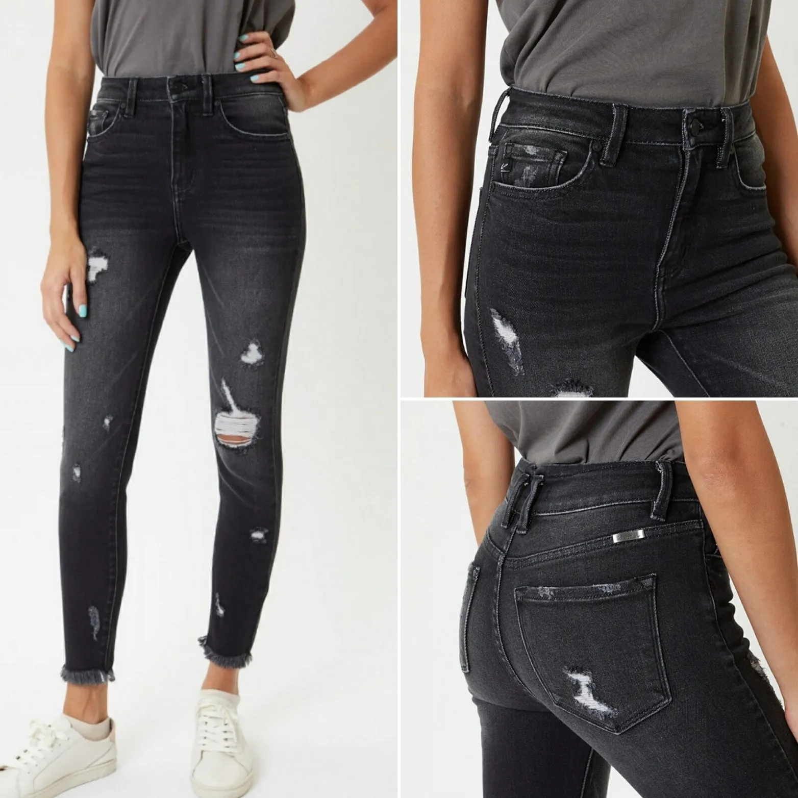 Amber High Rise Ankle Skinny
