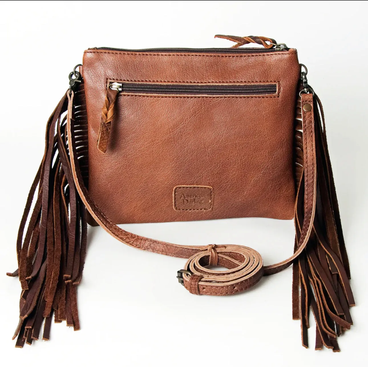 American Darling Gator Print Crossbody Purse