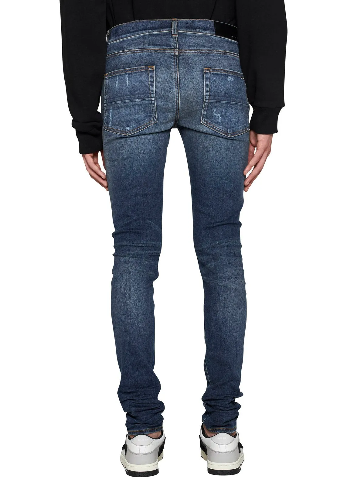 Amiri MX1 Distressed Skinny Jeans