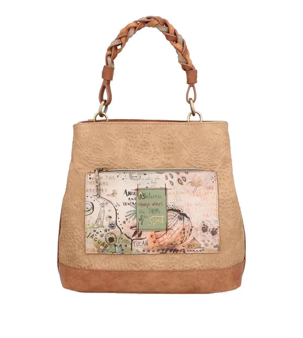 Anekke Amazonia Handbag With Top Handle & Shoulder Strap