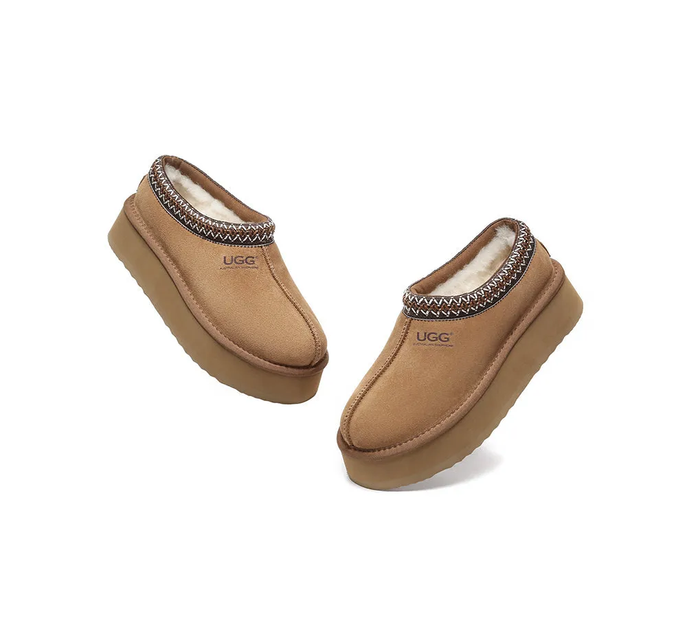 Ankle Platform Tazzy Slippers Hippie