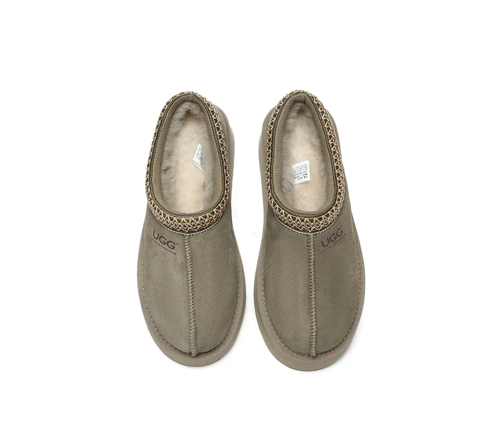 Ankle Platform Tazzy Slippers Hippie