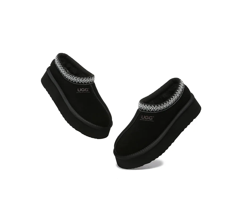 Ankle Platform Tazzy Slippers Hippie