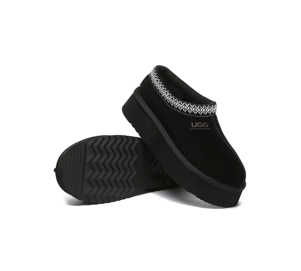 Ankle Platform Tazzy Slippers Hippie