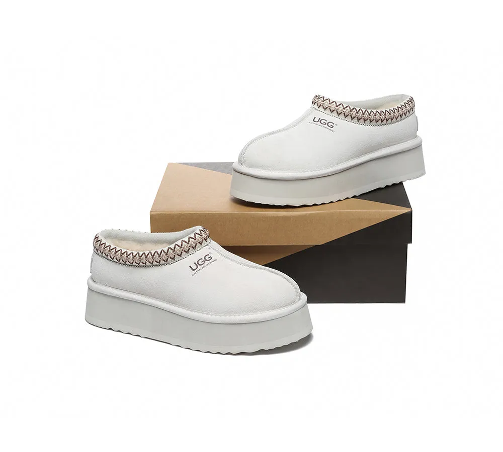 Ankle Platform Tazzy Slippers Hippie