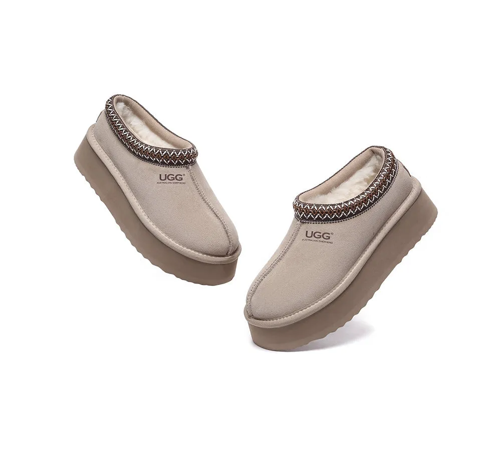 Ankle Platform Tazzy Slippers Hippie