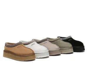 Ankle Platform Tazzy Slippers Hippie
