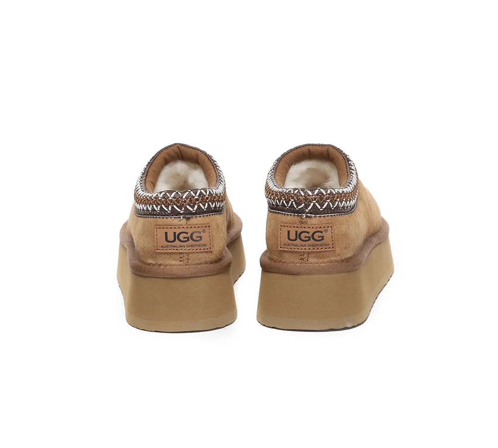 Ankle Platform Tazzy Slippers Hippie