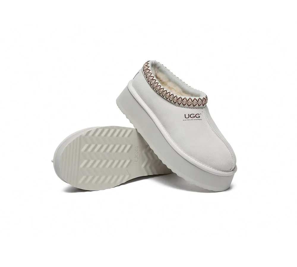 Ankle Platform Tazzy Slippers Hippie