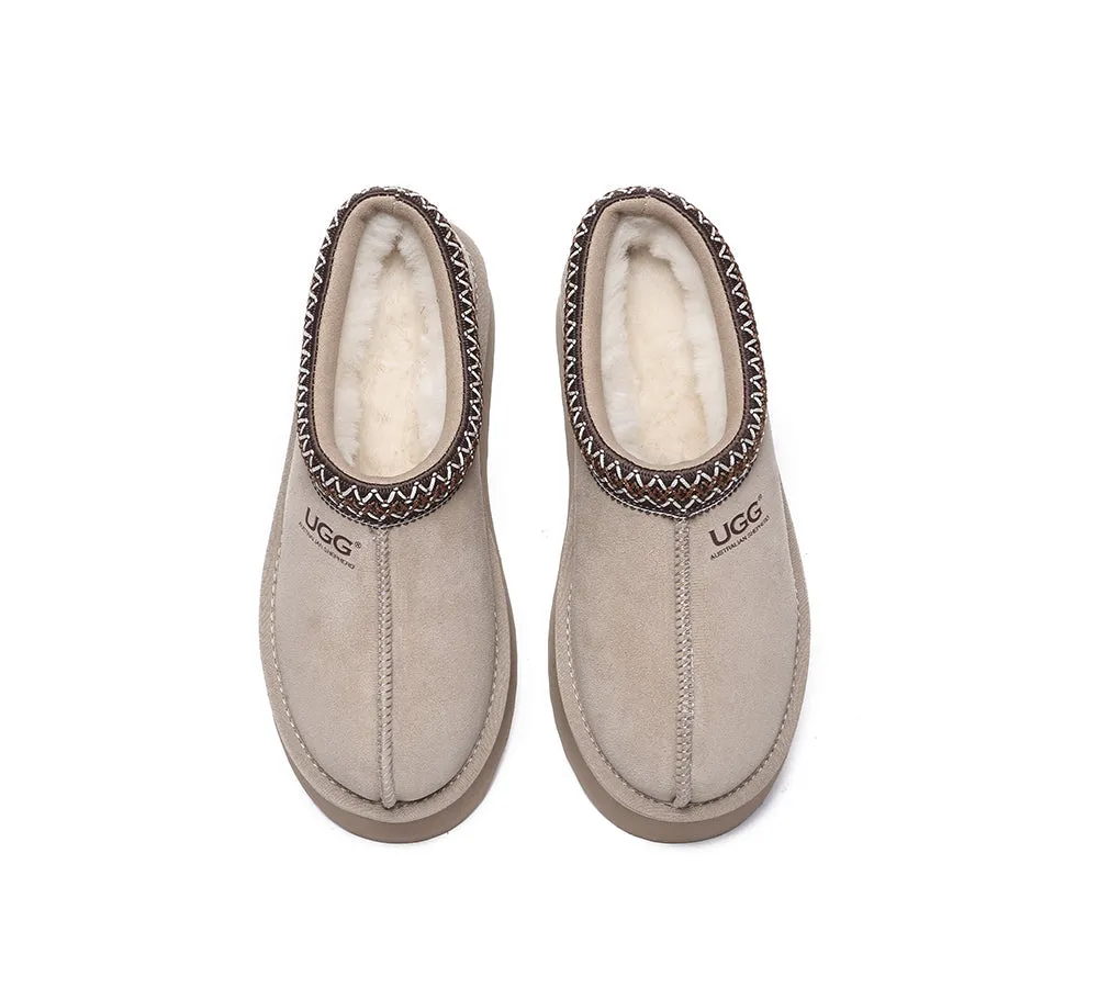 Ankle Platform Tazzy Slippers Hippie