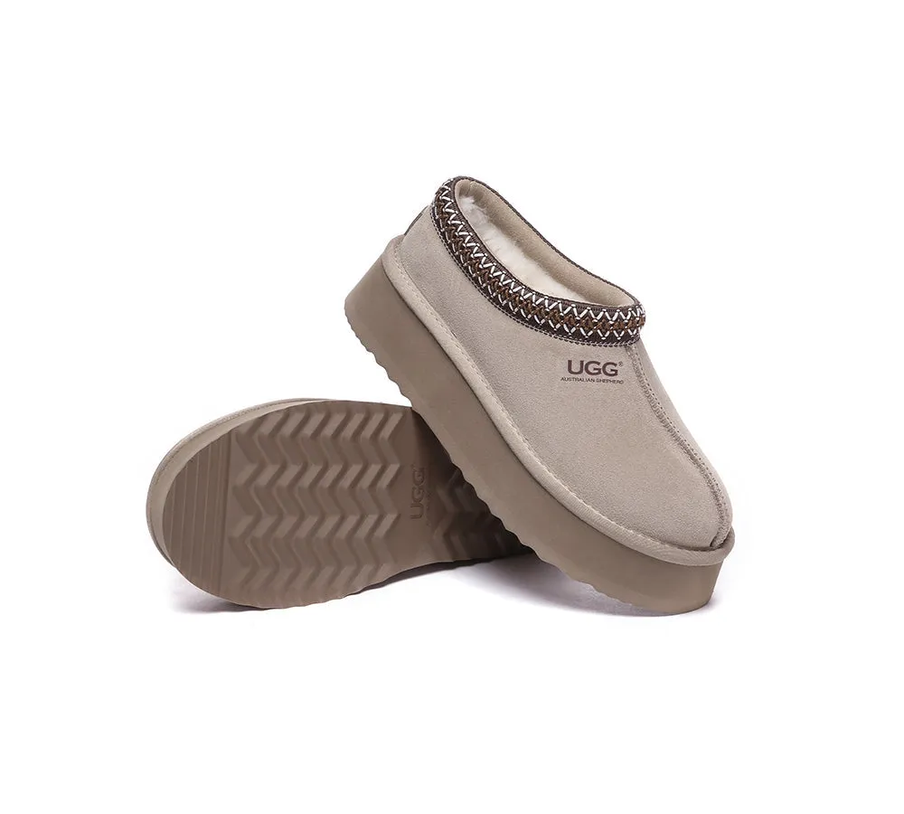 Ankle Platform Tazzy Slippers Hippie
