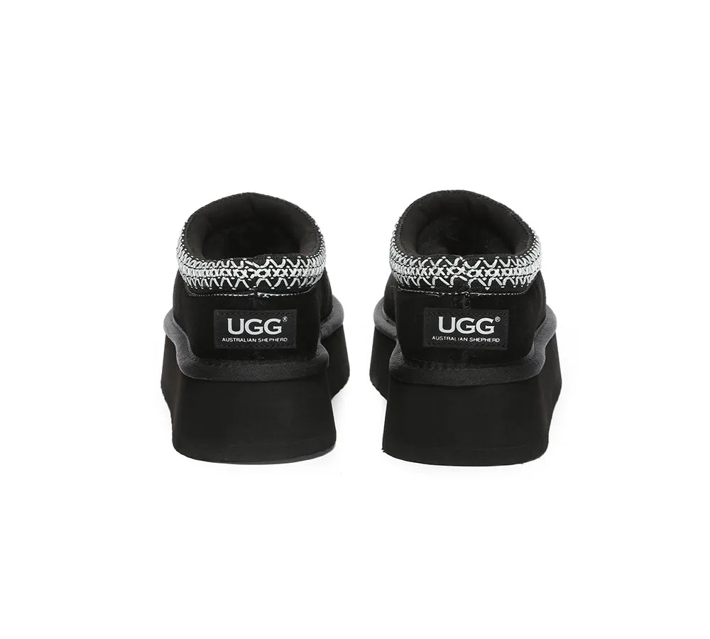 Ankle Platform Tazzy Slippers Hippie