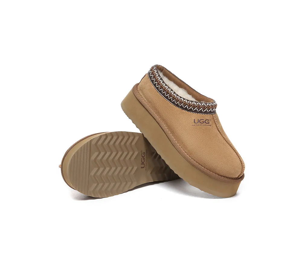 Ankle Platform Tazzy Slippers Hippie