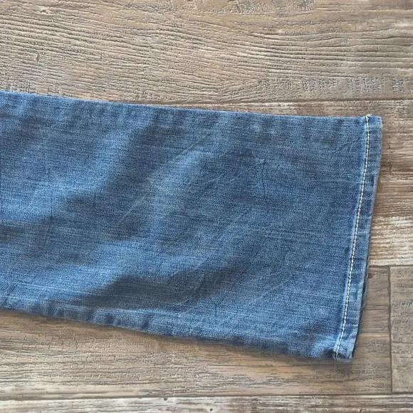 ARIAT Turquoise cowgirl bootcut jeans embroidered back pockets sz 30L