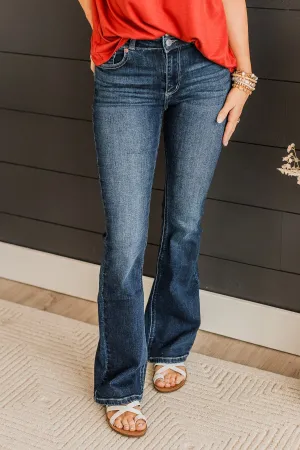 Artemis Vintage Bootcut Jeans- Dixie Wash
