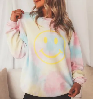 Asher Smiley Tie Dye Cord