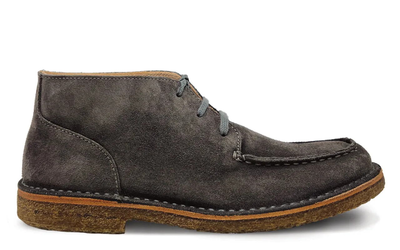 ASTORFLEX Suede Lace Up in Grey
