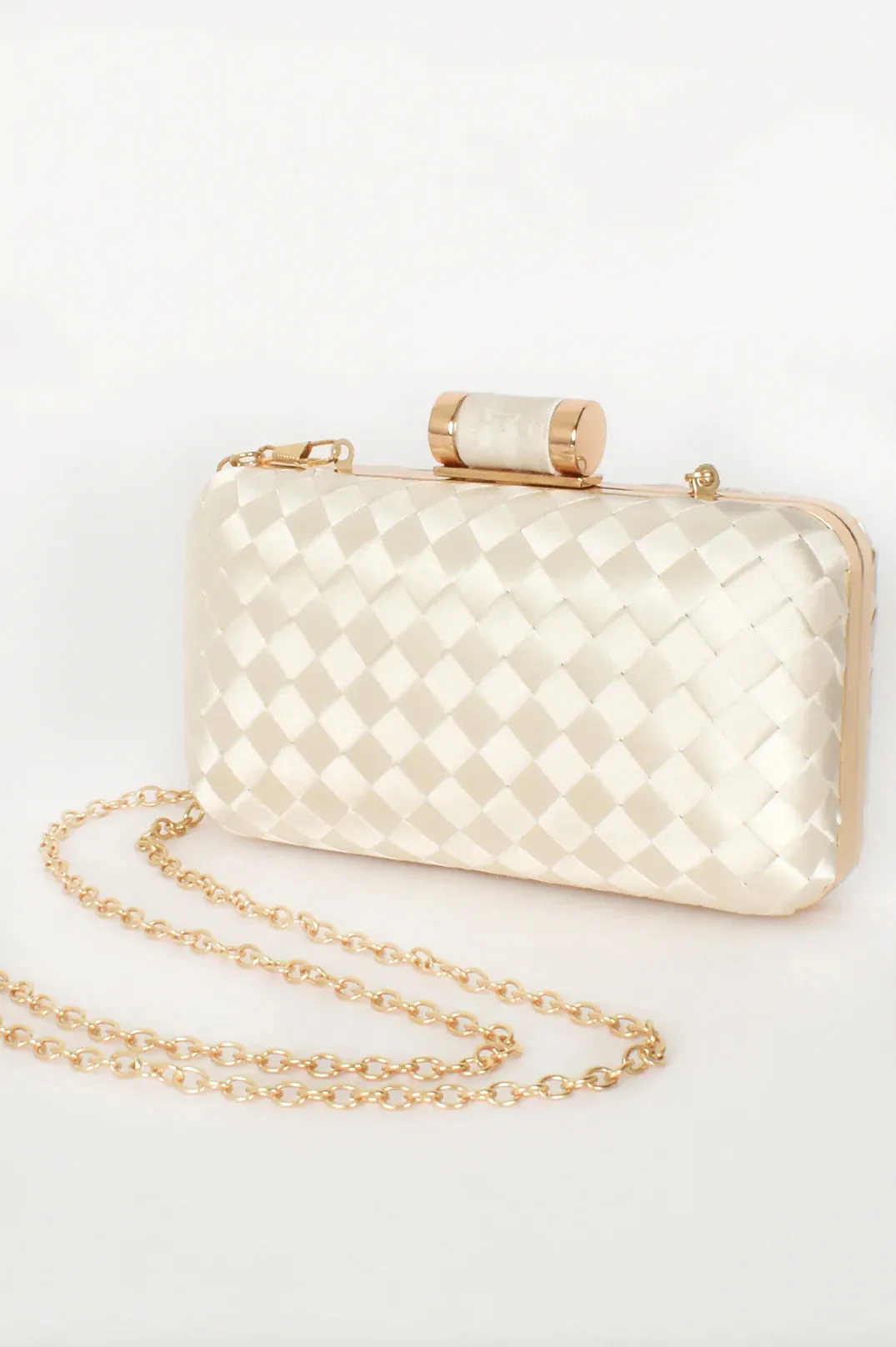 Aurelia Satin Plait Structured Case