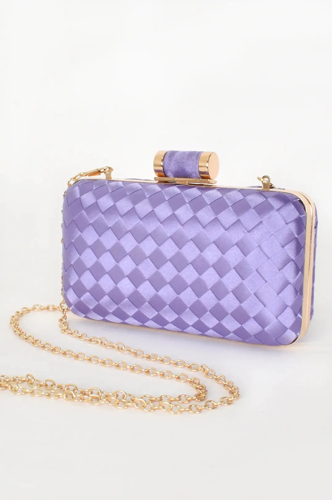 Aurelia Satin Plait Structured Case
