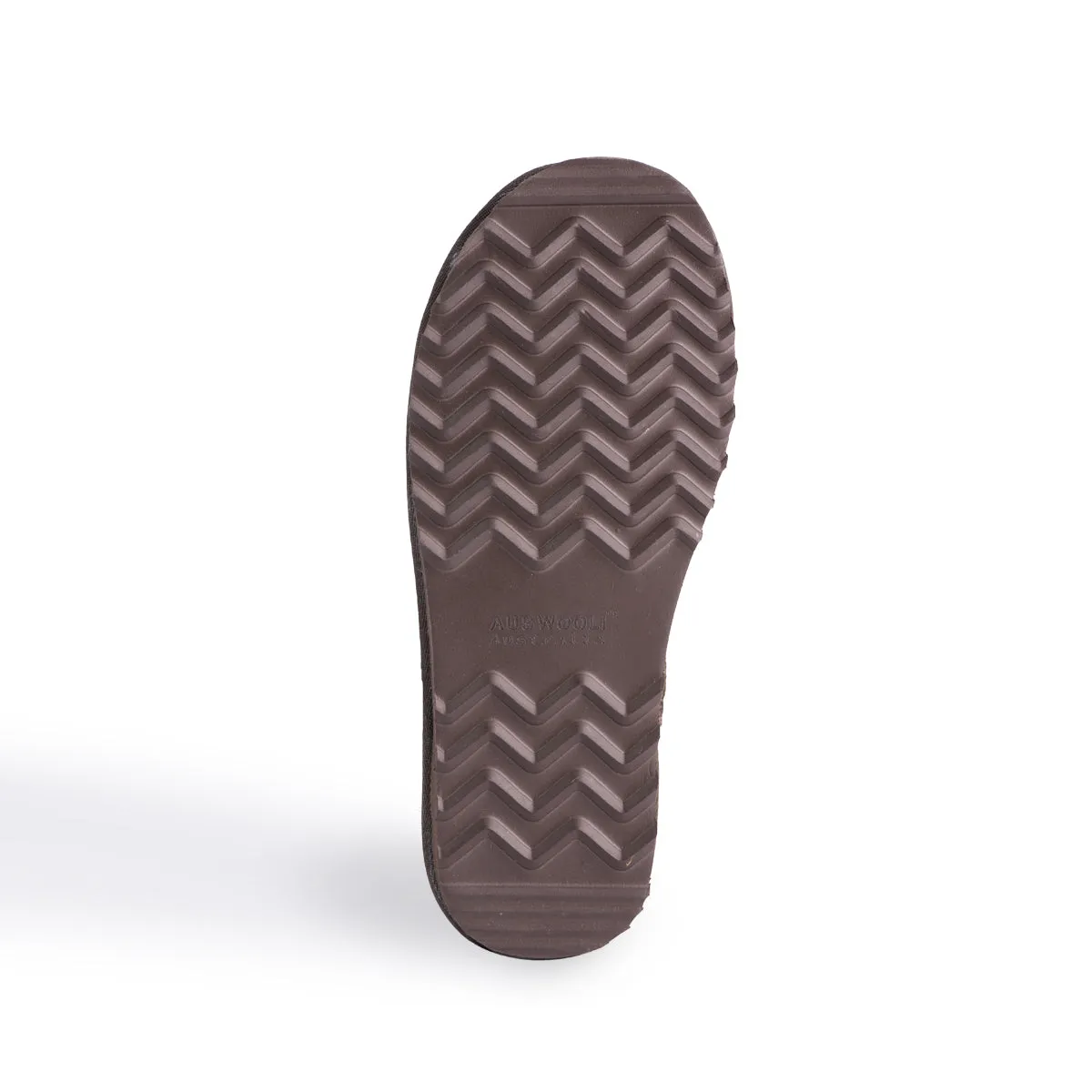 AUS WOOLI UGG UNISEX SHEEPSKIN WOOL SYDNEY Slippers - Chocolate
