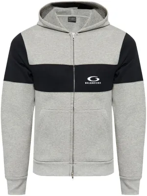 Balenciaga Logo Cotton Zipped Hoodie