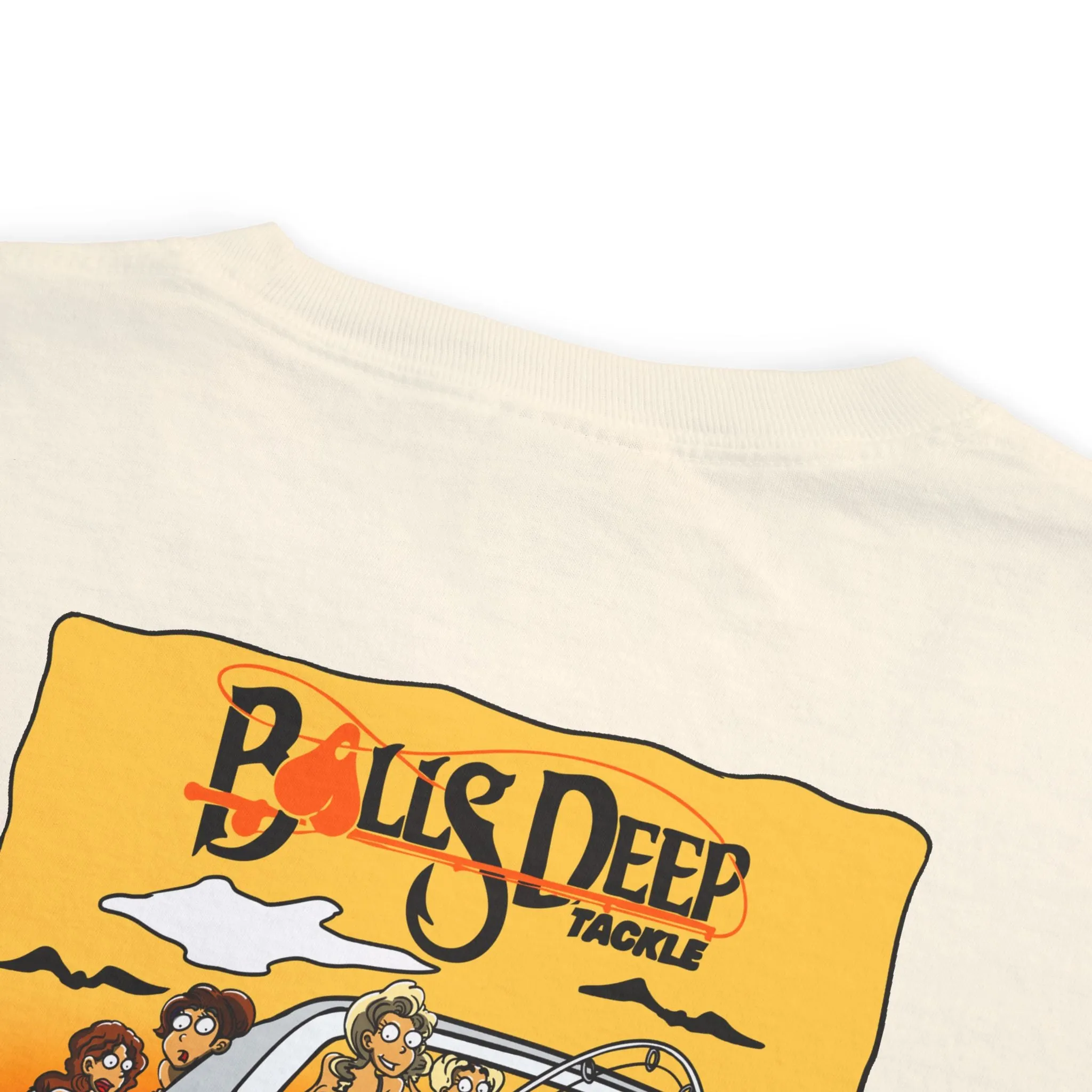 Balls Deep Tackle Signature Graphic Pocket Tee - ADULT (Comfort Colors)