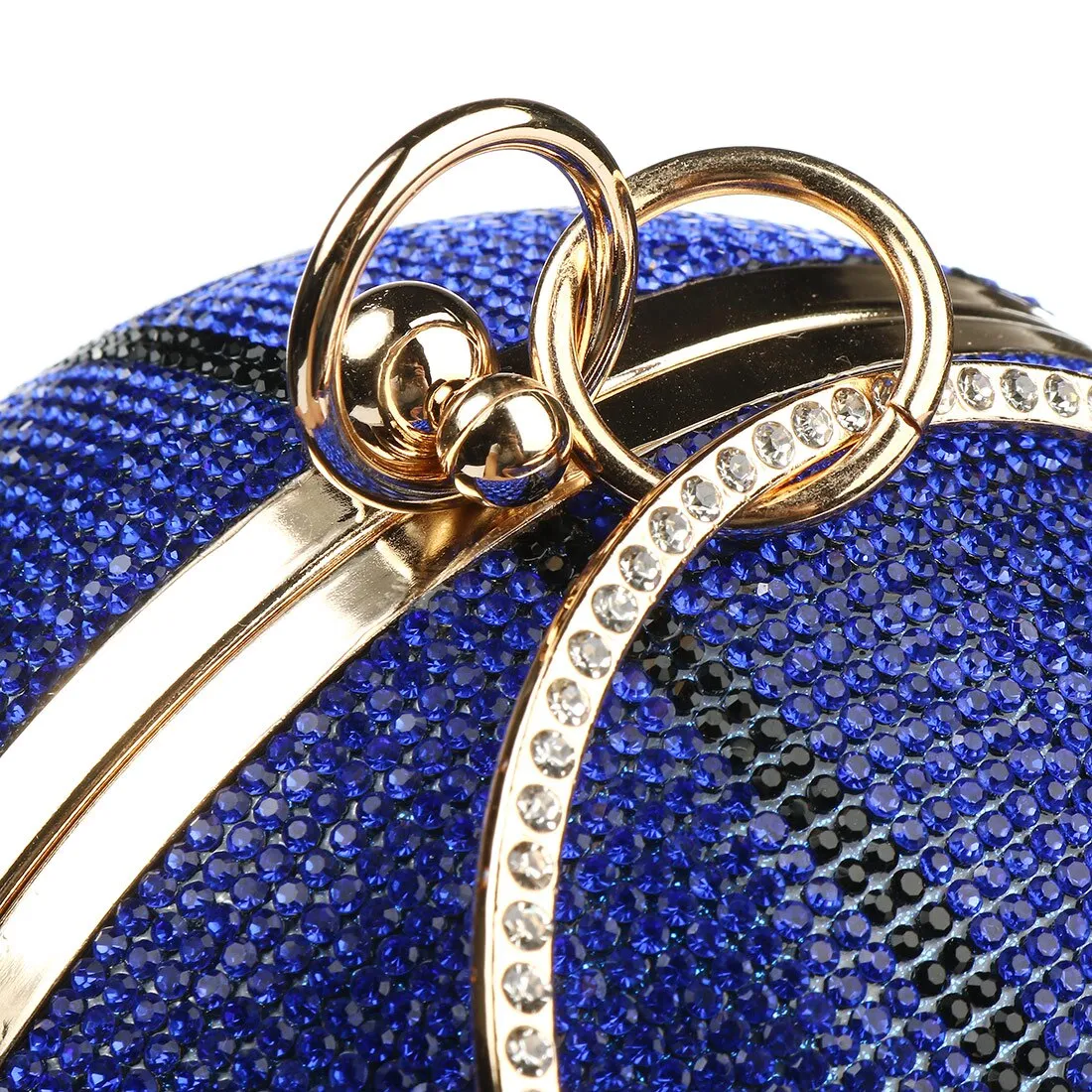 Basketball Rhinestone Clutch Bag