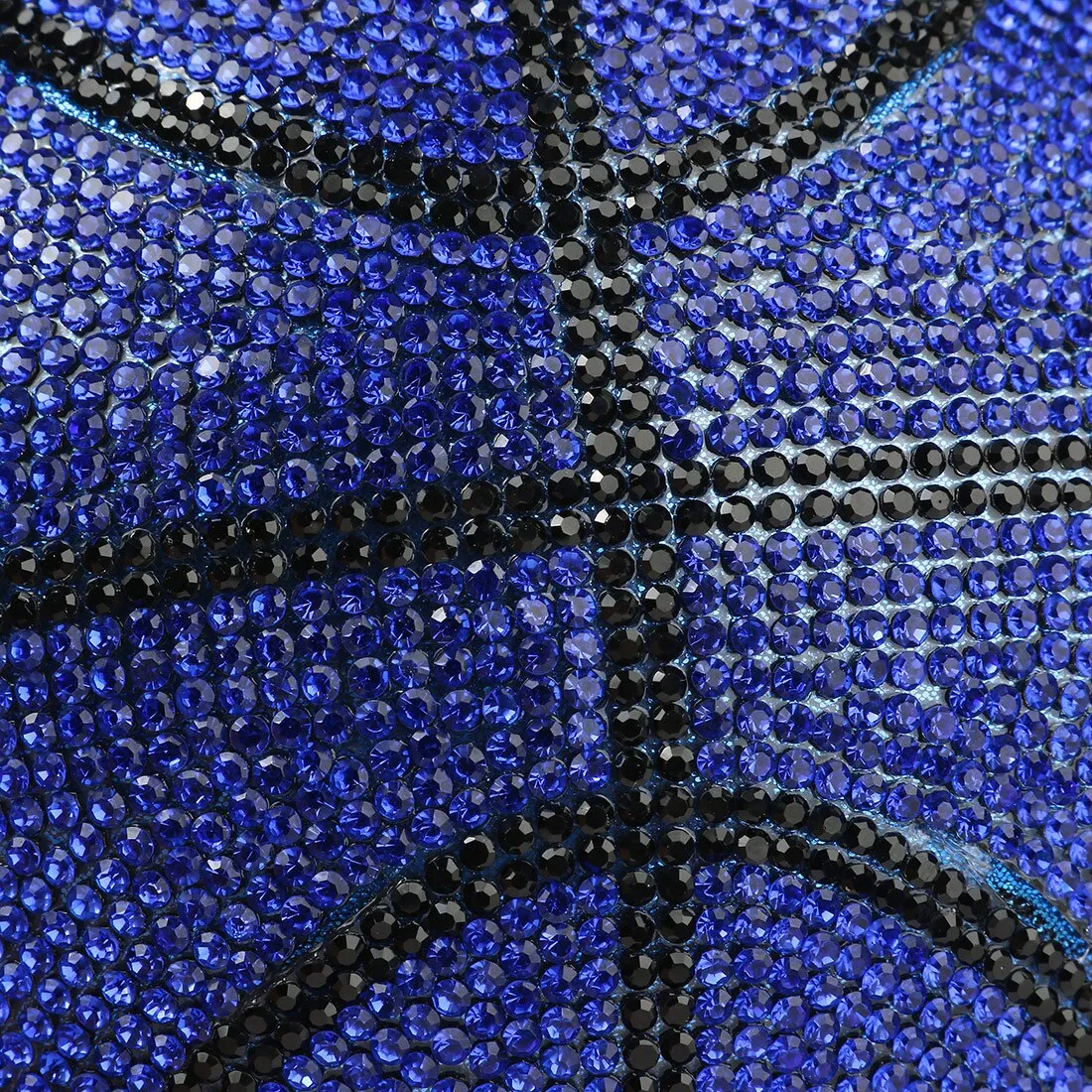 Basketball Rhinestone Clutch Bag