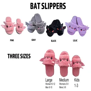 Bat Slippers Men, Women, Children