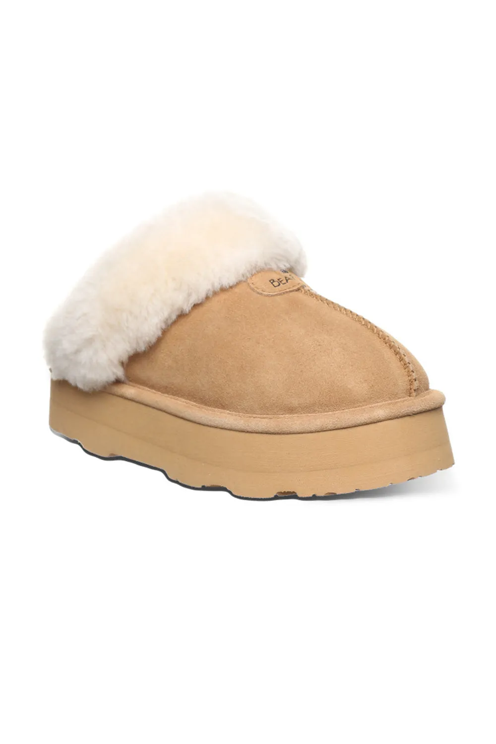 Bearpaw Retro Loki Slippers for Women in Iced Coffee Solid | 2487W-245 ICED COFFEE