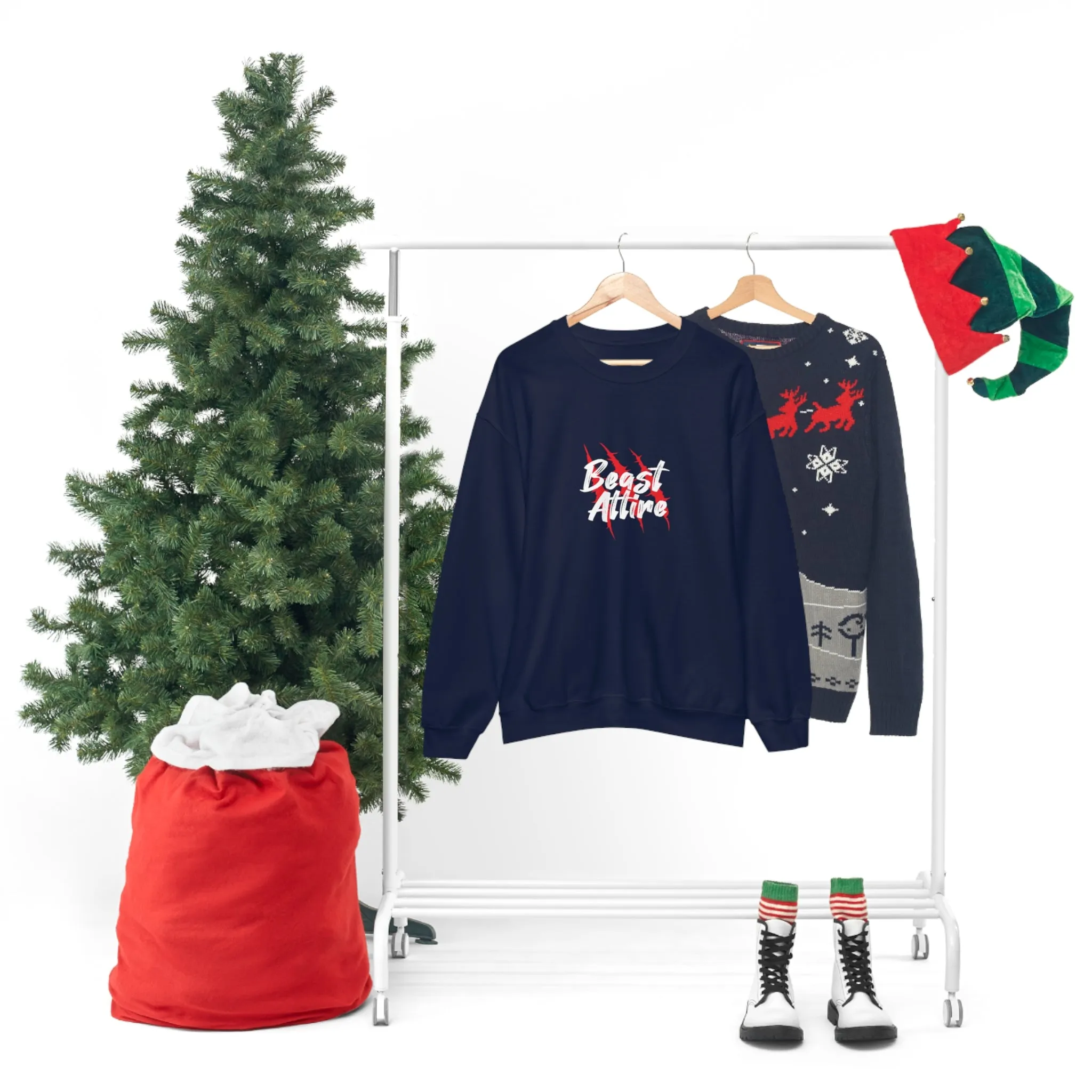Beast Attire Dark Crewneck Sweatshirt