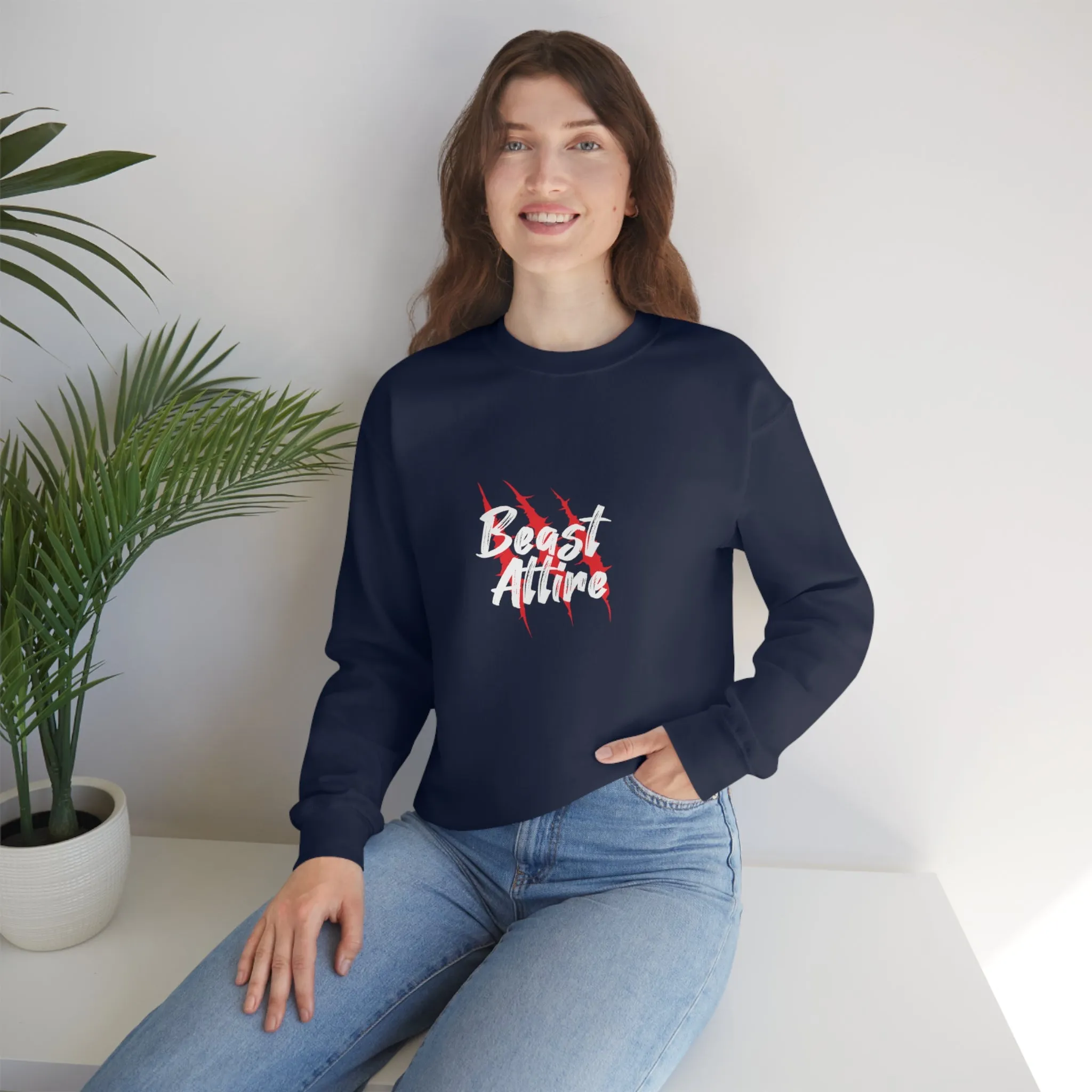 Beast Attire Dark Crewneck Sweatshirt