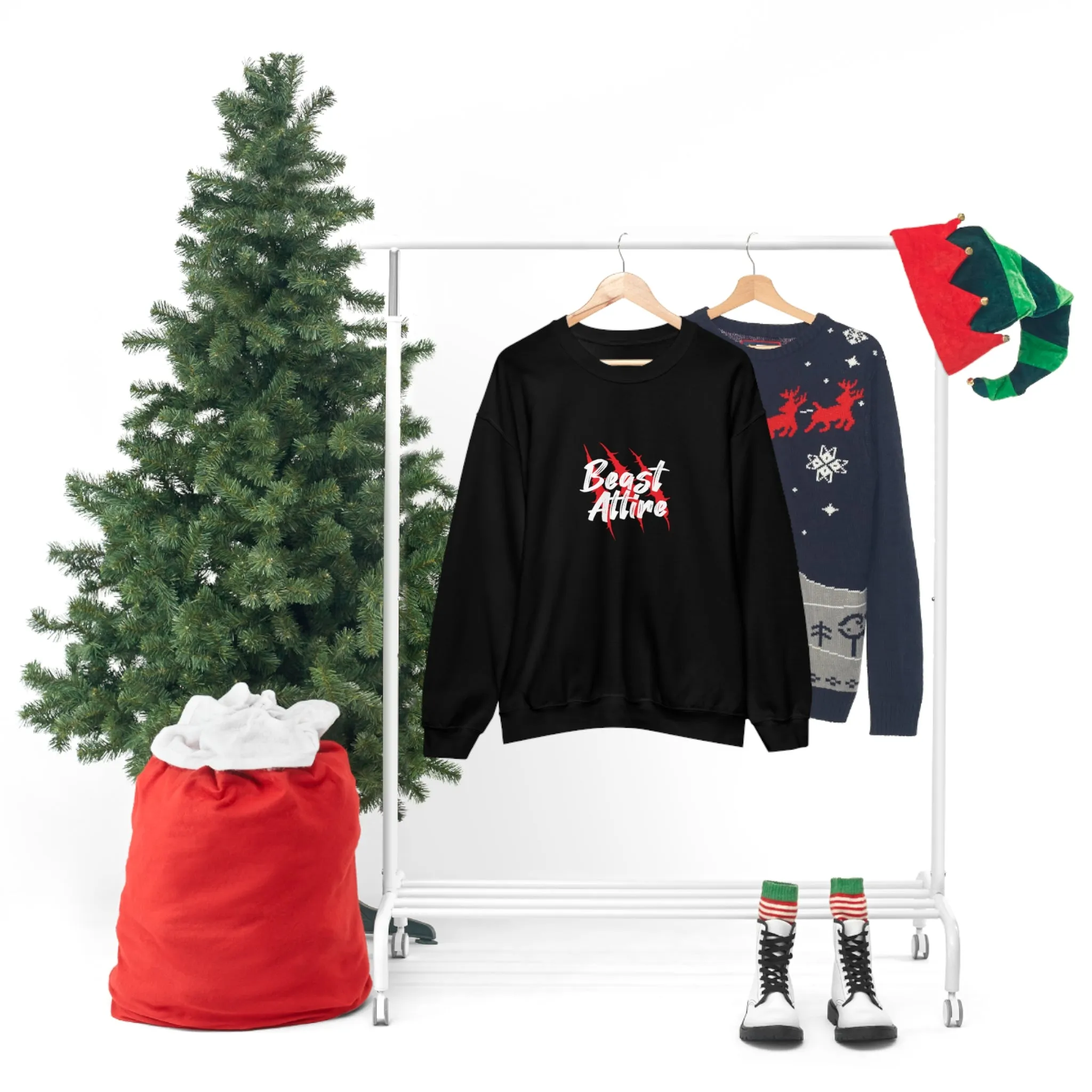 Beast Attire Dark Crewneck Sweatshirt
