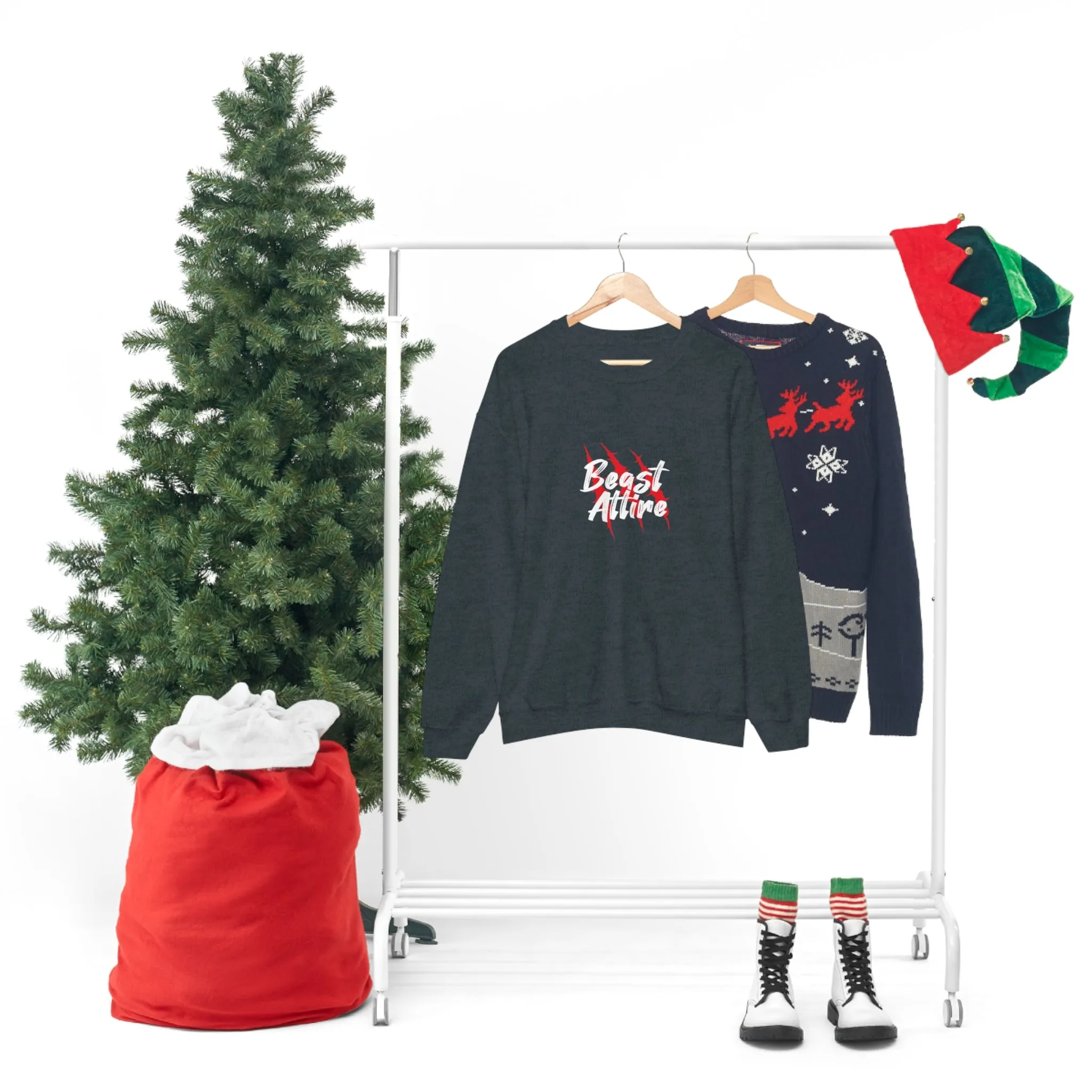 Beast Attire Dark Crewneck Sweatshirt