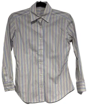 Becker Brothers Blue Striped Shirt
