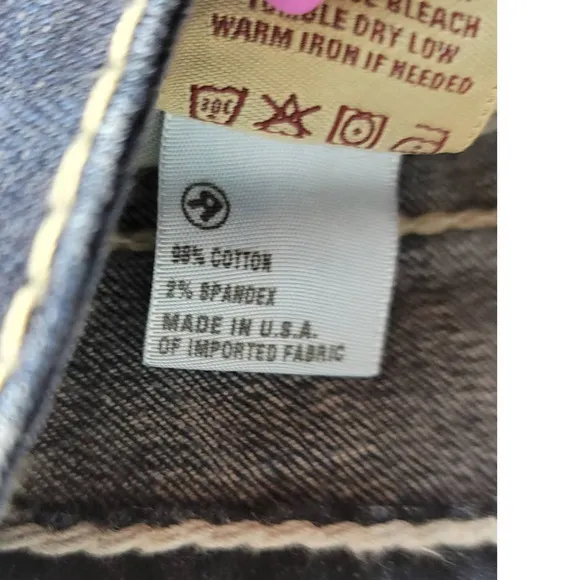 Big Star Distressed Whiskering Livi Bootcut Jeans 26R